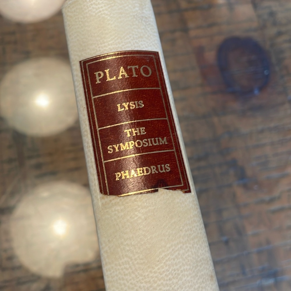 Plato vintage hardcover book